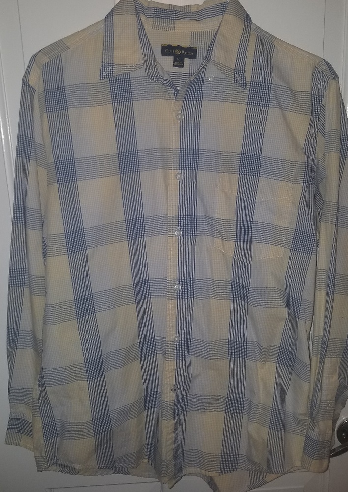 Men's Club Room Button Down Shirt (Men's M)